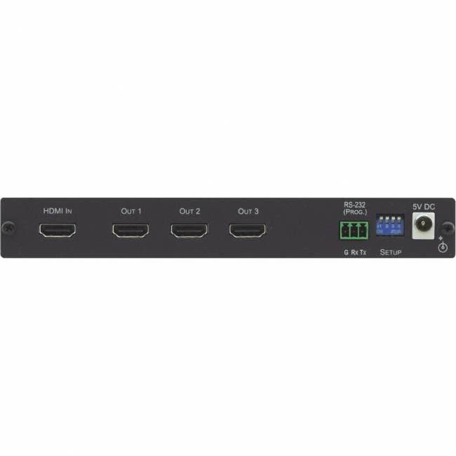 Усилитель-распределитель 1:3 HDMI UHD; поддержка 4K60 4:4:4, HDMI 2.0 Kramer VM-3H2 — для бизнеса и офиса Усилитель-распределитель 1:3 HDMI UHD; поддержка 4K60 4:4:4, HDMI 2.0 Kramer VM-3H2 — для бизнеса и офиса