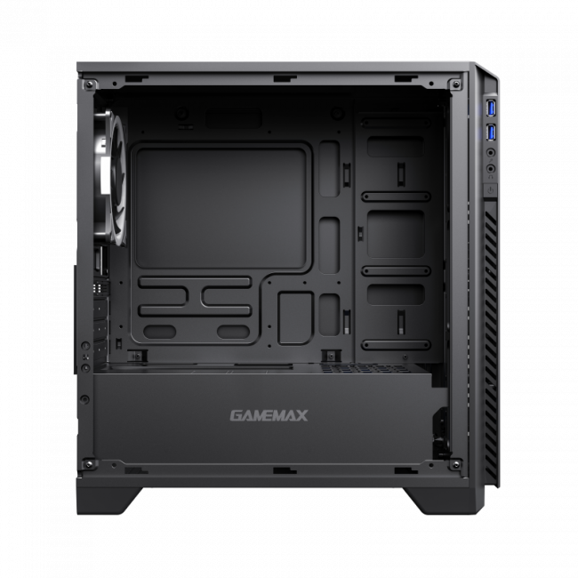 Компьютерный корпус, без блока питания mATX Gamemax M63 — для бизнеса и офиса Компьютерный корпус, без блока питания mATX Gamemax M63 — для бизнеса и офиса