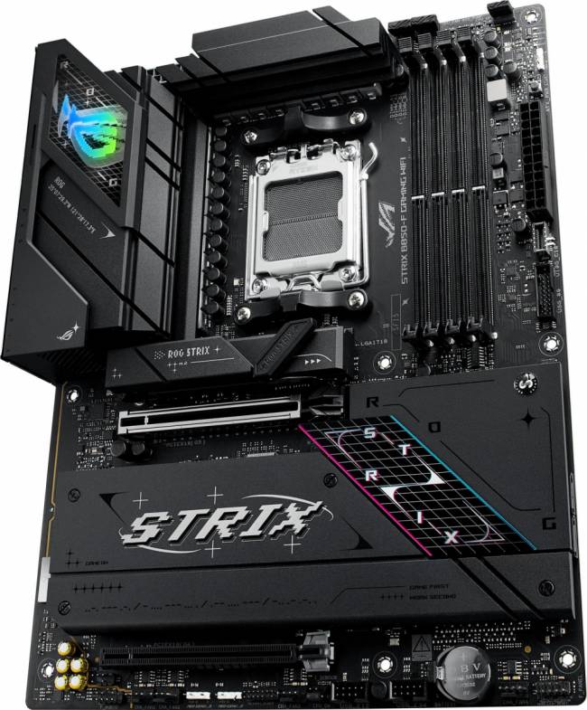 Материнская плата ASUS ROG STRIX B850-F GAMING WIFI — для бизнеса и офиса Материнская плата ASUS ROG STRIX B850-F GAMING WIFI — для бизнеса и офиса
