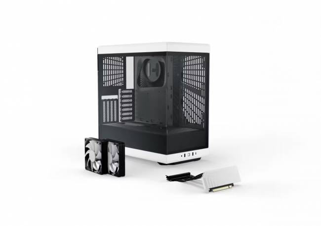 Корпус без блока питания HYTE CS-HYTE-Y40-BW — для бизнеса и офиса Корпус без блока питания HYTE CS-HYTE-Y40-BW — для бизнеса и офиса