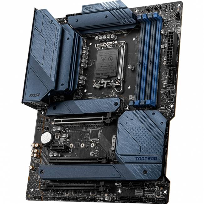 Материнская плата MSI MAG Z690 TORPEDO — для бизнеса и офиса Материнская плата MSI MAG Z690 TORPEDO — для бизнеса и офиса