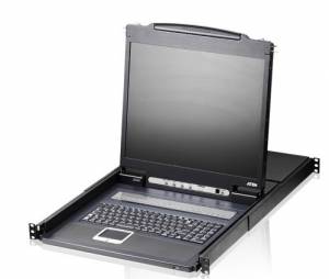8-портовый KVM-переключатель с ЖК-дисплеем  19'' Slideaway ATEN CL1308NR