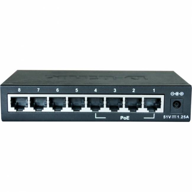 Сетевой коммутатор D-Link DES-1008P/C1A — для бизнеса и офиса Сетевой коммутатор D-Link DES-1008P/C1A — для бизнеса и офиса