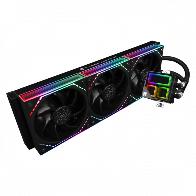 Водяное охлаждение для процессора Thermalright Frozen Infinity 360 ARGB Black (F-INFINITY-BL-360) — для бизнеса и офиса
