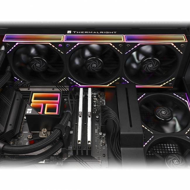 Водяное охлаждение для процессора Thermalright Frozen Infinity 360 ARGB Black (F-INFINITY-BL-360) — для бизнеса и офиса