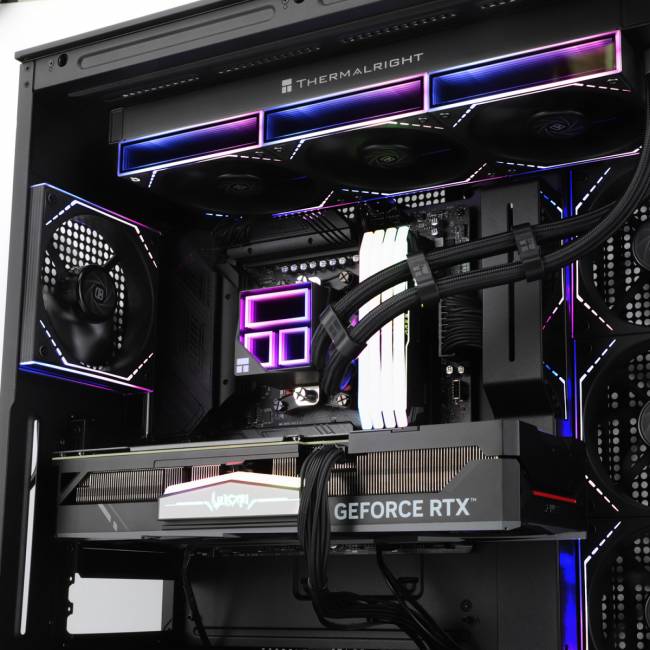 Водяное охлаждение для процессора Thermalright Frozen Infinity 360 ARGB Black (F-INFINITY-BL-360) — для бизнеса и офиса