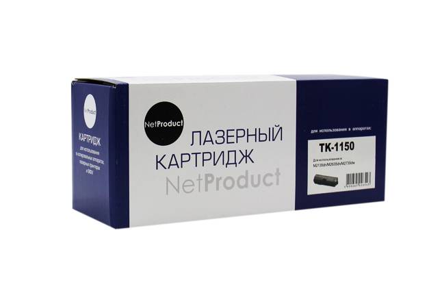 Тонер-картридж NetProduct (N-TK-1150) для Kyocera Ecosys M2135dn/M2635dn/M2735dw, 3K, с/чип — для бизнеса и офиса Тонер-картридж NetProduct (N-TK-1150) для Kyocera Ecosys M2135dn/M2635dn/M2735dw, 3K, с/чип — для бизнеса и офиса