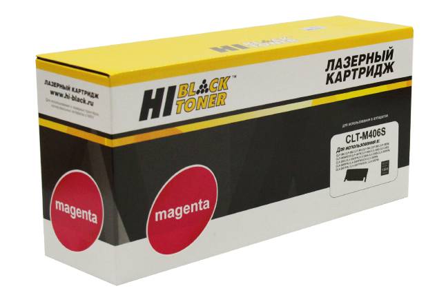 Тонер-картридж Hi-Black (HB-CLT-M406S) для Samsung CLP-360/365/368/CLX-3300/3305, M, 1K — для бизнеса и офиса