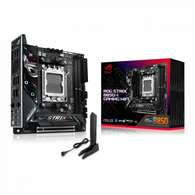 Материнская плата ASUS ROG STRIX B850-I GAMING WIFI (90MB1K30-M0EAY0) — для бизнеса и офиса