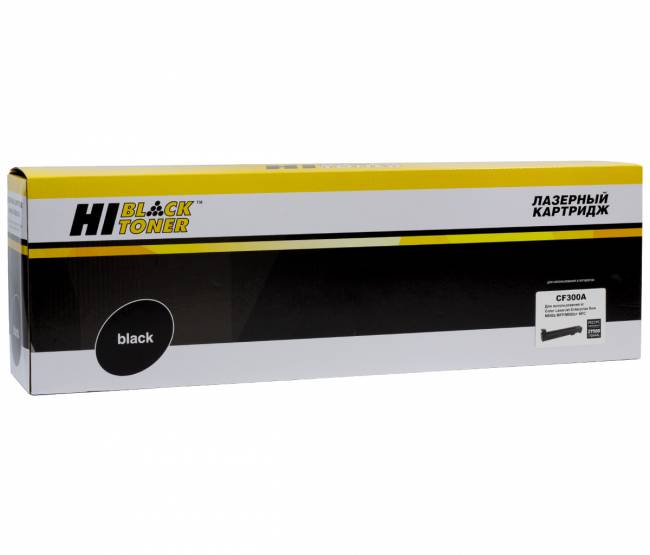 Тонер-картридж Hi-Black (HB-CF300A) для HP CLJ Enterprise M880/M880z, №827A , Bk, 29,5K — для бизнеса и офиса
