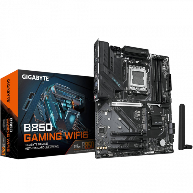 Материнская плата GIGABYTE B850 GAMING WF6 — для бизнеса и офиса