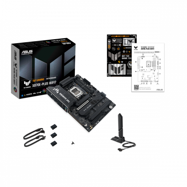 Материнская плата ASUS TUF GAMING X870E-PLUS WIFI7 — для бизнеса и офиса