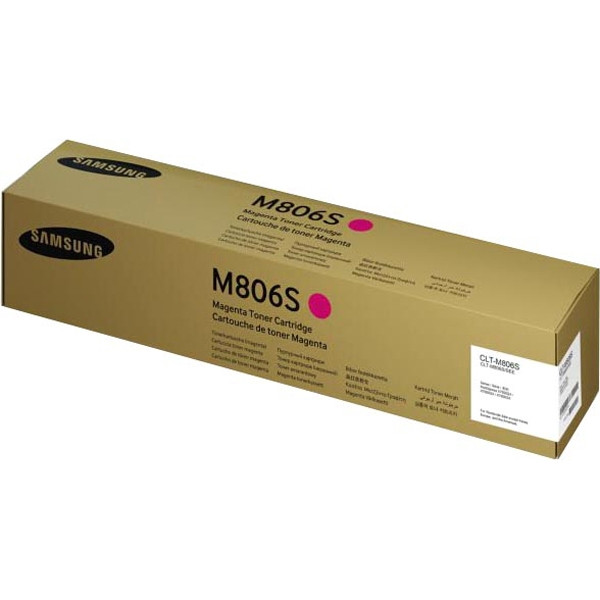 Тонер-картридж Samsung CLT-M806S Magenta Toner Cartridge (SS636A) — для бизнеса и офиса
