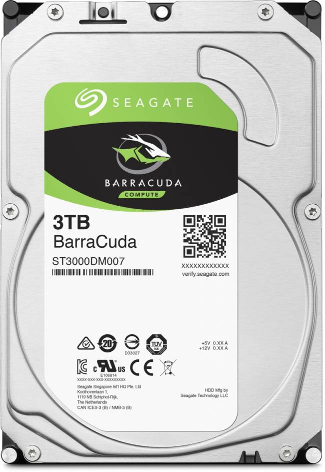 Жесткий диск Seagate BarraCuda Compute ST3000DM007 — для бизнеса и офиса Жесткий диск Seagate BarraCuda Compute ST3000DM007 — для бизнеса и офиса