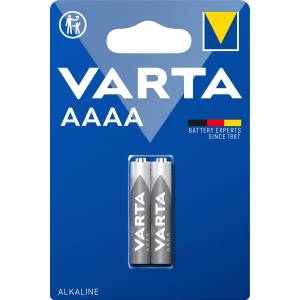 Батарейка Varta AAAA/25A/LR61/LR8D425 BL2 Alkaline 1.5V (04061) (2/20/100) (2 шт.) Varta ALKALINE SPECIAL LR8D425 AAAA (04061101402)