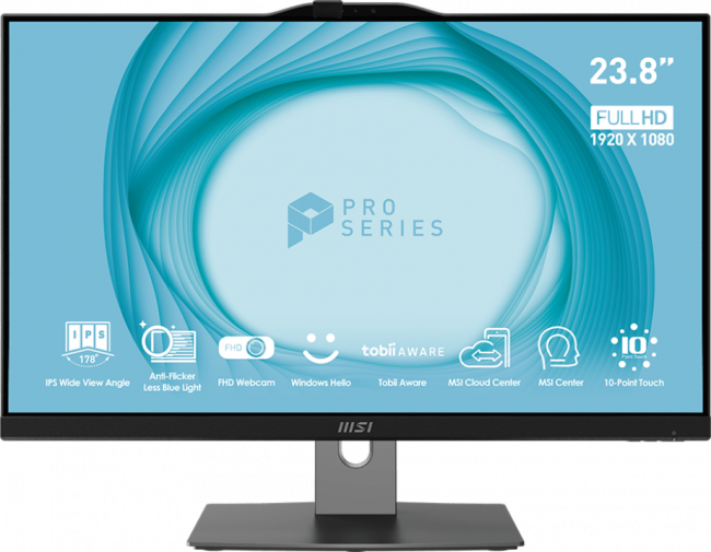 Моноблок MSI PRO AP243TP 12M-062XRU (9S6-AE1011-071) — для бизнеса и офиса Моноблок MSI PRO AP243TP 12M-062XRU (9S6-AE1011-071) — для бизнеса и офиса