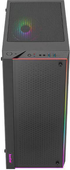 Корпус Aerocool SKRIBBLE-G-BK-V1 — для бизнеса и офиса