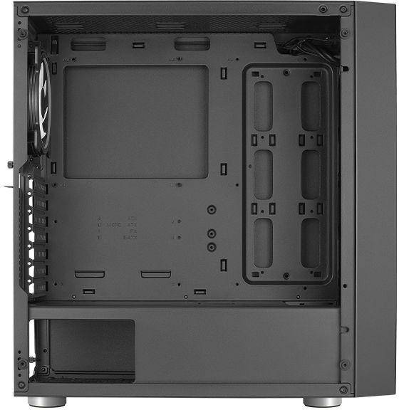 Корпус Aerocool SKRIBBLE-G-BK-V1 — для бизнеса и офиса