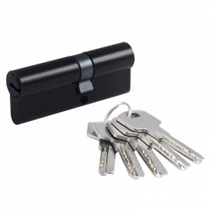 Цилиндр STD Al ЛП асимметричный черный лп-80 (45-35)