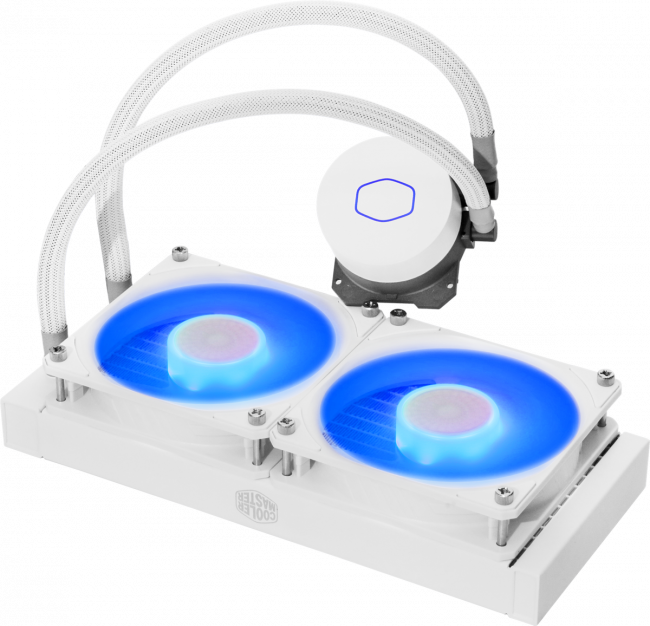 Система охлаждения Cooler Master MasterLiquid ML240L V2 RGB White Edition (MLW-D24M-A18PC-RW) — для бизнеса и офиса Система охлаждения Cooler Master MasterLiquid ML240L V2 RGB White Edition (MLW-D24M-A18PC-RW) — для бизнеса и офиса