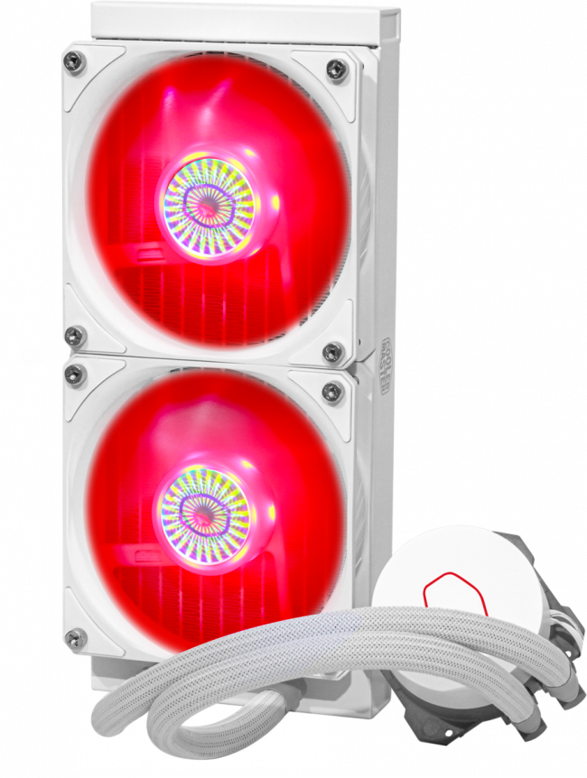 Система охлаждения Cooler Master MasterLiquid ML240L V2 RGB White Edition (MLW-D24M-A18PC-RW) — для бизнеса и офиса Система охлаждения Cooler Master MasterLiquid ML240L V2 RGB White Edition (MLW-D24M-A18PC-RW) — для бизнеса и офиса