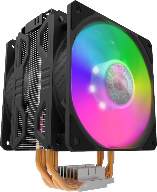 Кулер для процессора Cooler Master Hyper 212 LED Turbo ARGB — для бизнеса и офиса Кулер для процессора Cooler Master Hyper 212 LED Turbo ARGB — для бизнеса и офиса
