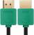 Greenconnect Кабель SLIM 0.5m HDMI 2.0, зеленые коннекторы Slim, OD3.8mm, HDR 4:2:2, Ultra HD, 4K 60 fps 60Hz, 3D, AUDIO, 18.0 Гбит/с, 32/32 AWG, GCR-51579 Greenconnect HDMI (m) - HDMI (m) 0.5м — для бизнеса и офиса