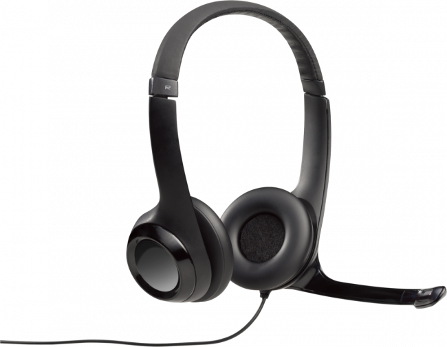 Гарнитура Logitech H390 USB — для бизнеса и офиса Гарнитура Logitech H390 USB — для бизнеса и офиса