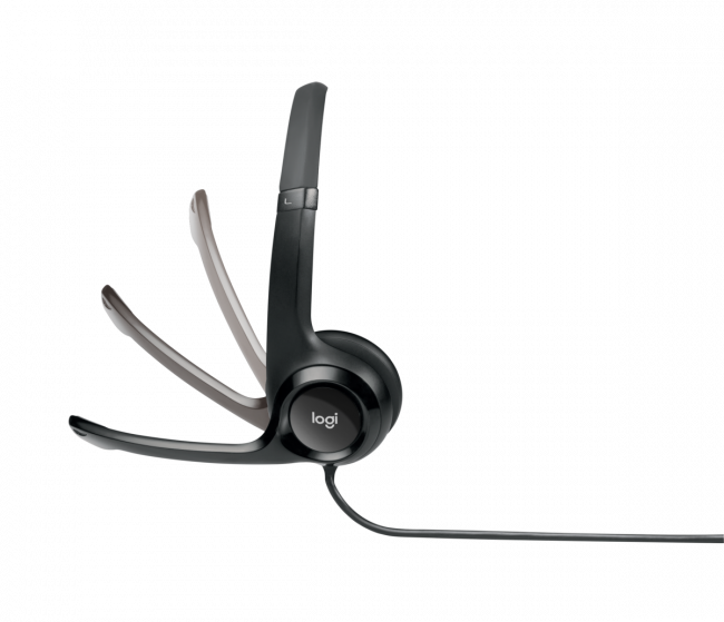 Гарнитура Logitech H390 USB — для бизнеса и офиса Гарнитура Logitech H390 USB — для бизнеса и офиса