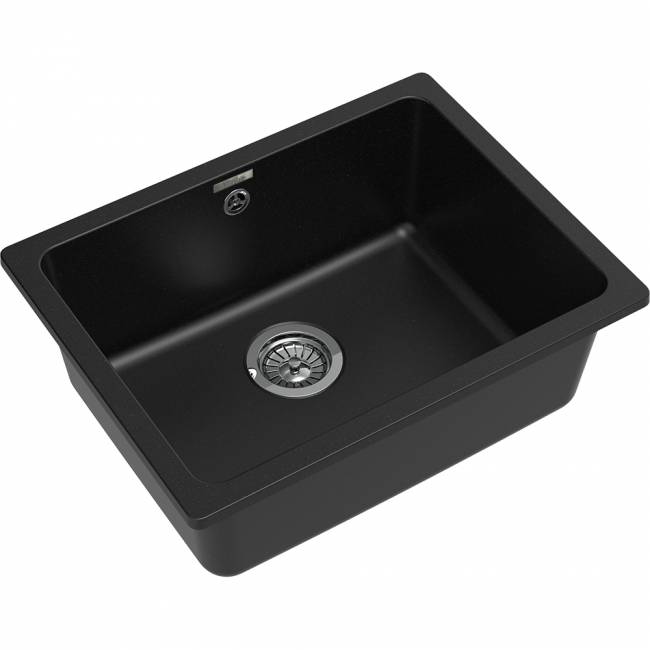 Кухонная мойка RIVELATO Rivelato BERKANA BK-50 nero — для бизнеса и офиса Кухонная мойка RIVELATO Rivelato BERKANA BK-50 nero — для бизнеса и офиса