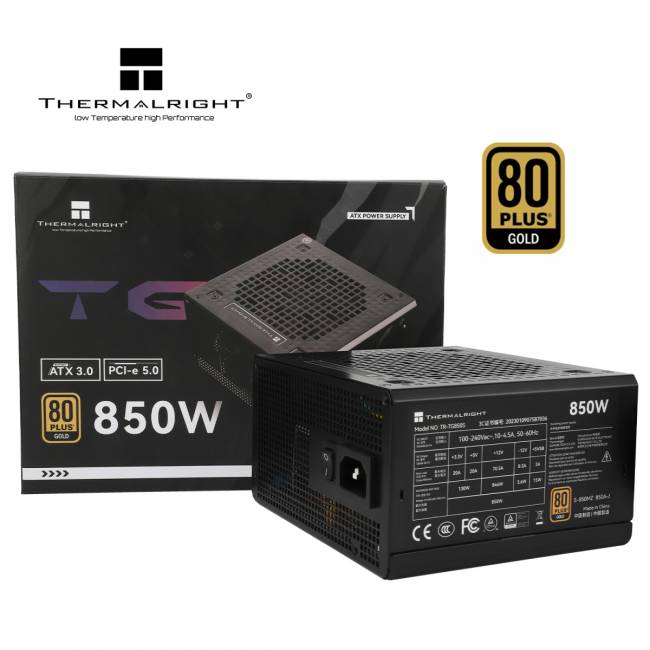 Блок питания ПК Thermalright TR-TG 850S — для бизнеса и офиса Блок питания ПК Thermalright TR-TG 850S — для бизнеса и офиса