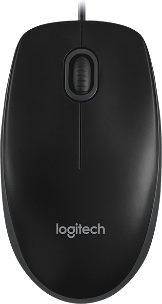 Мышь Logitech Optical Mouse B100 — для бизнеса и офиса Мышь Logitech Optical Mouse B100 — для бизнеса и офиса