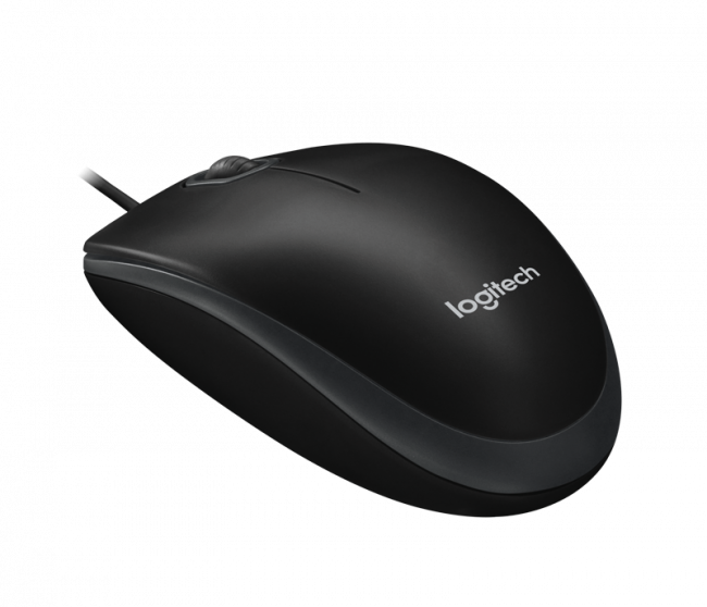Мышь Logitech Optical Mouse B100 — для бизнеса и офиса Мышь Logitech Optical Mouse B100 — для бизнеса и офиса