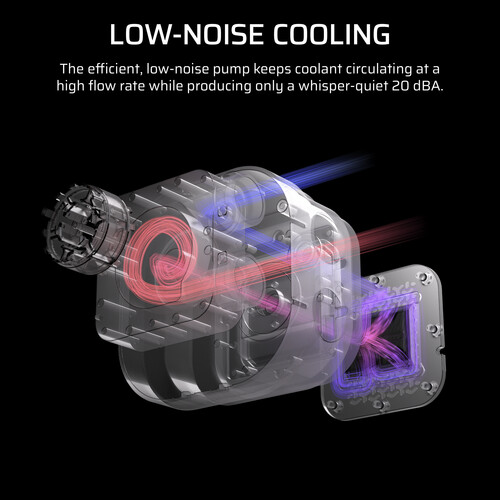 Система жидкостного охлаждения Corsair CW-9060092-WW — для бизнеса и офиса Система жидкостного охлаждения Corsair CW-9060092-WW — для бизнеса и офиса