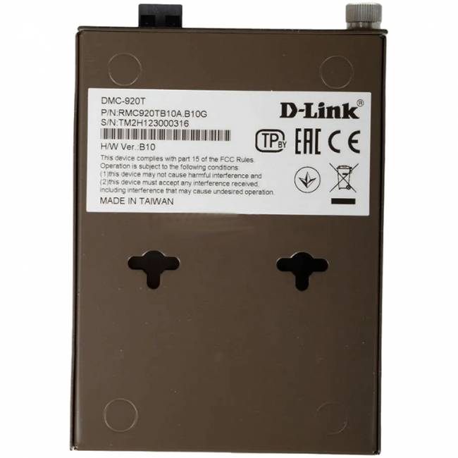 Конвертор D-Link DMC-920T/B10A — для бизнеса и офиса Конвертор D-Link DMC-920T/B10A — для бизнеса и офиса