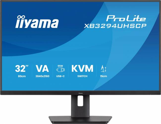 Монитор IIYAMA XB3294UHSCP-B1 — для бизнеса и офиса Монитор IIYAMA XB3294UHSCP-B1 — для бизнеса и офиса
