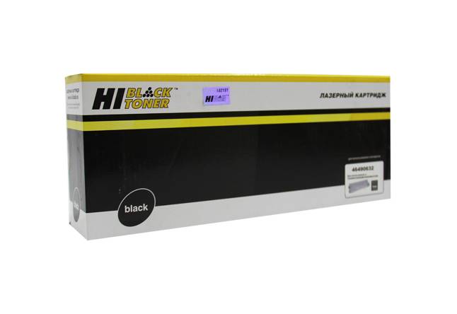 Тонер-картридж Hi-Black (HB-46490632) для OKI C532/C542/MC573/MC563, Bk, 7K — для бизнеса и офиса Тонер-картридж Hi-Black (HB-46490632) для OKI C532/C542/MC573/MC563, Bk, 7K — для бизнеса и офиса