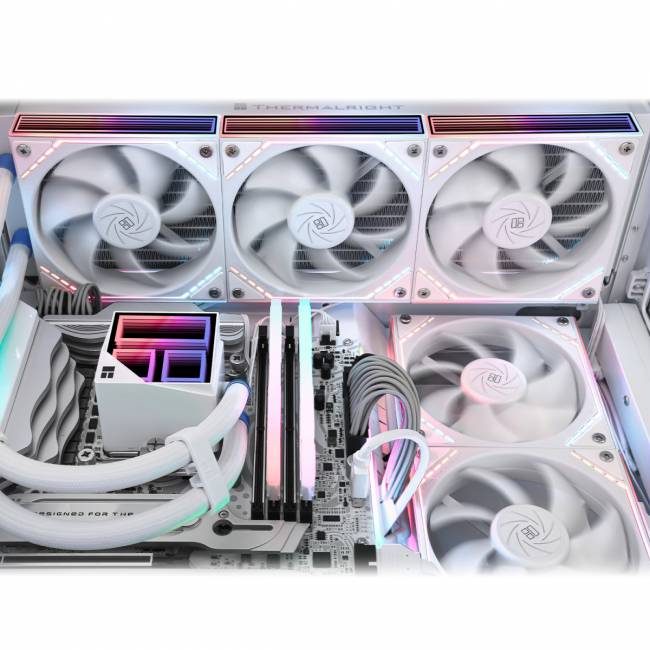 Водяное охлаждение для процессора Thermalright Frozen Infinity 360 ARGB White (F-INFINITY-WH-360) — для бизнеса и офиса