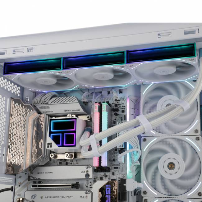 Водяное охлаждение для процессора Thermalright Frozen Infinity 360 ARGB White (F-INFINITY-WH-360) — для бизнеса и офиса