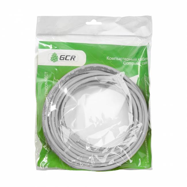 Greenconnect Патч-корд прямой 0.5m UTP кат.6, серый, 24 AWG, литой, GCR-LNC603-0.5m, ethernet high speed, RJ45, T568B Greenconnect RJ45(m) - RJ45(m) Cat. 6 U/UTP PVC 0.5м — для бизнеса и офиса Greenconnect Патч-корд прямой 0.5m UTP кат.6, серый, 24 AWG, литой, GCR-LNC603-0.5m, ethernet high speed, RJ45, T568B Greenconnect RJ45(m) - RJ45(m) Cat. 6 U/UTP PVC 0.5м — для бизнеса и офиса