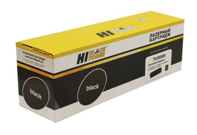 Тонер-картридж Hi-Black (HB-TK-590Bk) для Kyocera FS-C5250DN/C2626MFP, Bk, 7K — для бизнеса и офиса Тонер-картридж Hi-Black (HB-TK-590Bk) для Kyocera FS-C5250DN/C2626MFP, Bk, 7K — для бизнеса и офиса
