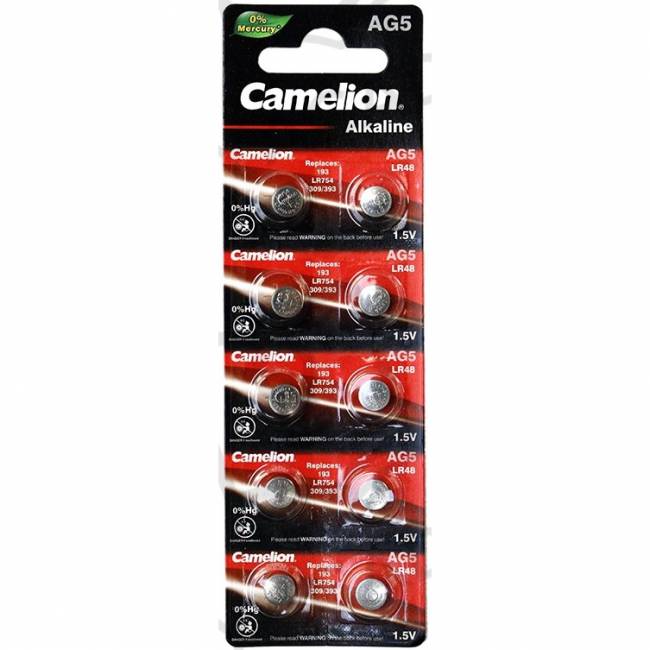 Э\п Camelion AG5 LR754 393A BL10 — для бизнеса и офиса Э\п Camelion AG5 LR754 393A BL10 — для бизнеса и офиса