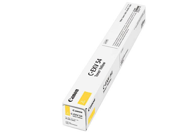Тонер C-EXV54Y Canon iR ADV C3025/C3025i, 8,5K (O) yellow 1397C002 — для бизнеса и офиса Тонер C-EXV54Y Canon iR ADV C3025/C3025i, 8,5K (O) yellow 1397C002 — для бизнеса и офиса