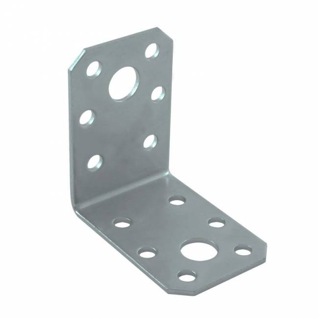 Уголок крепежный усиленный 50*50*35*2,0 цинк 50х50х35х2,0 мм — для бизнеса и офиса Уголок крепежный усиленный 50*50*35*2,0 цинк 50х50х35х2,0 мм — для бизнеса и офиса