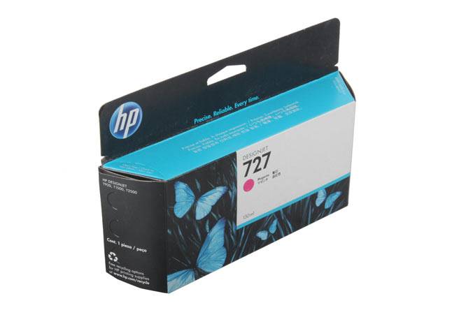 Картридж 727 для HP DJ T920/T1500 (O) B3P20A, Magenta, 130 мл — для бизнеса и офиса Картридж 727 для HP DJ T920/T1500 (O) B3P20A, Magenta, 130 мл — для бизнеса и офиса
