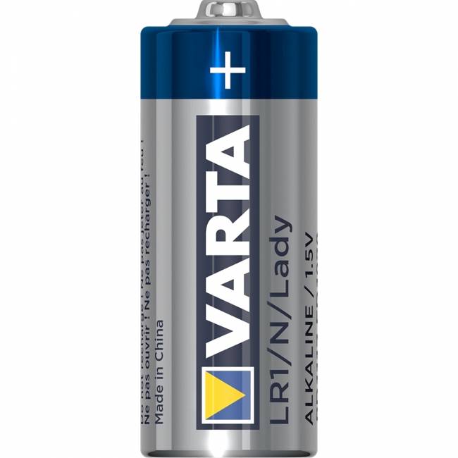 Батарейка Varta ELECTRONICS LR1 N BL1 Alkaline 1.5V (4001) (1/10/100) (1 шт.) Varta ALKALINE SPECIAL LR1 N (04001101401) — для бизнеса и офиса Батарейка Varta ELECTRONICS LR1 N BL1 Alkaline 1.5V (4001) (1/10/100) (1 шт.) Varta ALKALINE SPECIAL LR1 N (04001101401) — для бизнеса и офиса