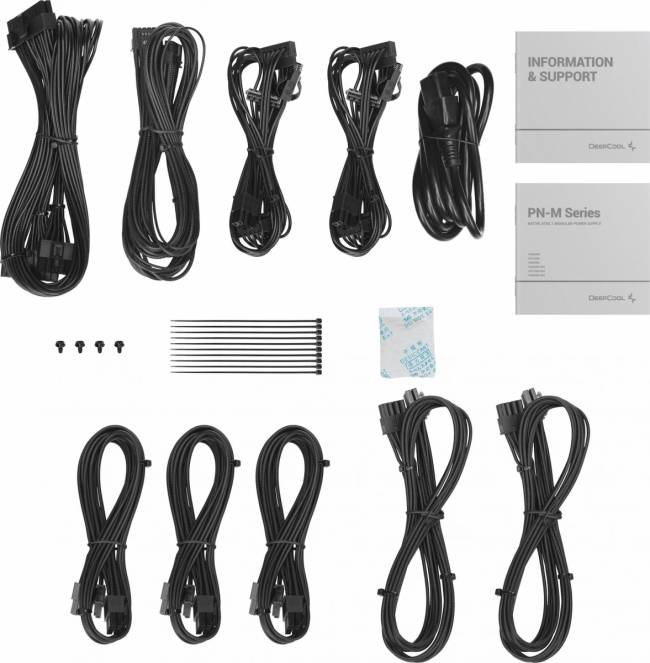 Блок питания Deepcool R-PN750M-FC0B-WGEU — для бизнеса и офиса Блок питания Deepcool R-PN750M-FC0B-WGEU — для бизнеса и офиса