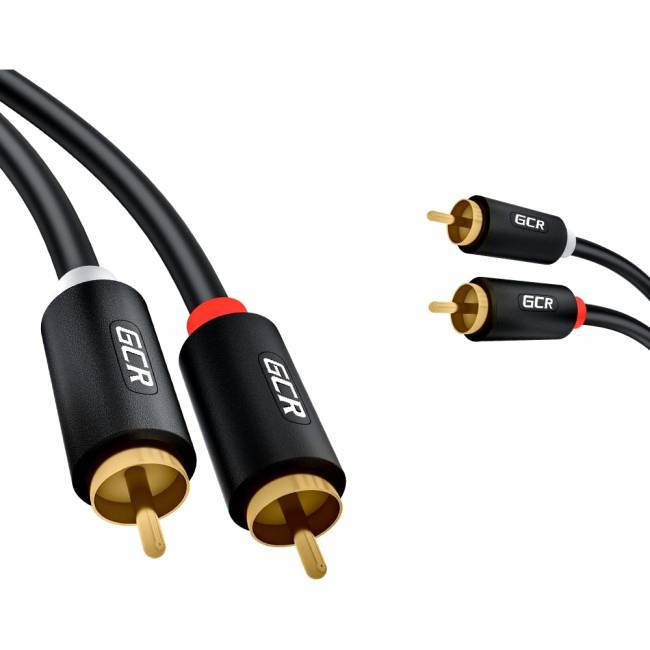 GCR Кабель 7.5m аудио 2 х RCA / 2 х RCA , GOLD, черный, GCR-53117 Greenconnect GCR-53117, 7.5 м — для бизнеса и офиса GCR Кабель 7.5m аудио 2 х RCA / 2 х RCA , GOLD, черный, GCR-53117 Greenconnect GCR-53117, 7.5 м — для бизнеса и офиса