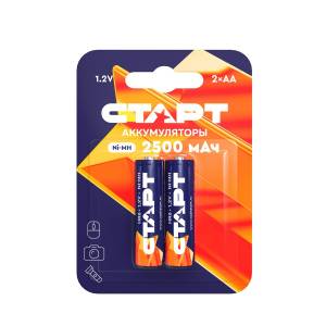 Элемент питания Аккумулятор СТАРТ Ni-MH HR6 AA 2500mAh BL2