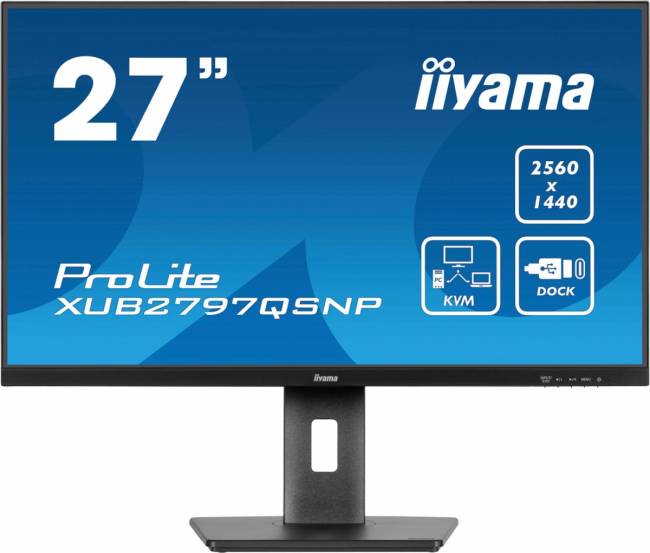 Монитор IIYAMA XUB2797QSNP-B1 — для бизнеса и офиса Монитор IIYAMA XUB2797QSNP-B1 — для бизнеса и офиса
